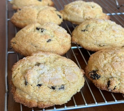 Cherry Cornmeal Scone